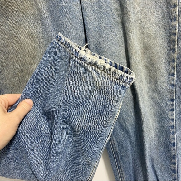 Carhartt Relaxed Fit Denim Work Jeans Heavily STAINED Men's 33x32 - Picture 10 of 10